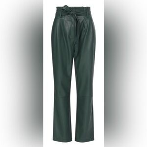 Love, Whit - Whitney Port Green Faux Leather Pants